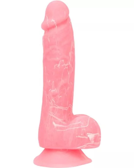 Brandon Glow in the Dark Dildo With Balls