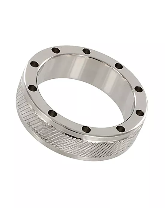 COOL & KNURL Cock Ring - (15x50mm)