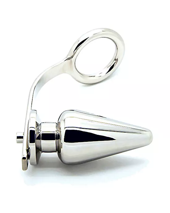 Cock Ring & Butt Plug - Large