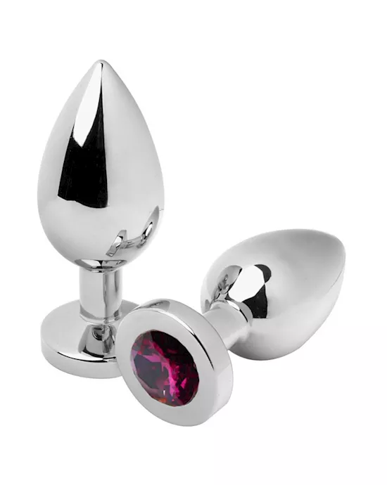 Jeweled Butt Plug - Small
