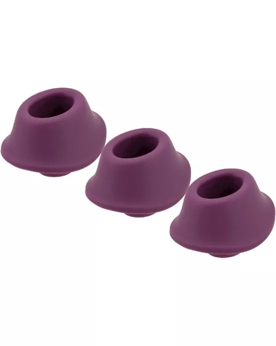 Womanizer Premium/classic Silicone Heads 3 Pack - Medium