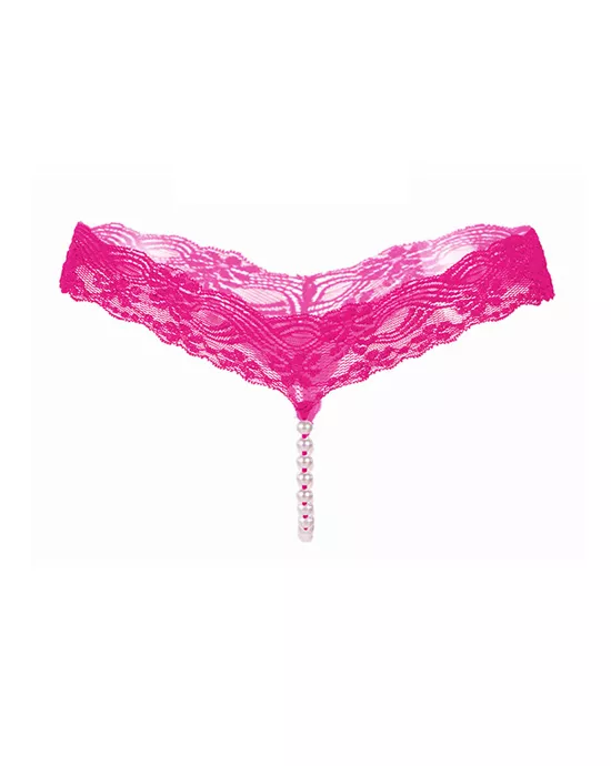 Amore Lacy Pearl Thong