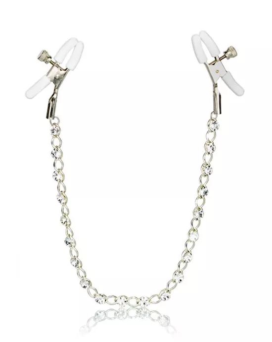Nipple Play Crystal Chain Nipple Clamps