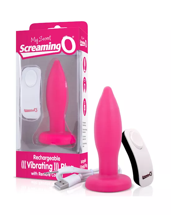 My Secret Remote Control Vibrating Plug