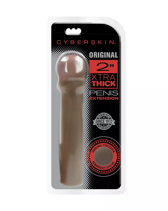 CyberSkin Original 2 Inch Xtra Thick Penis Extension