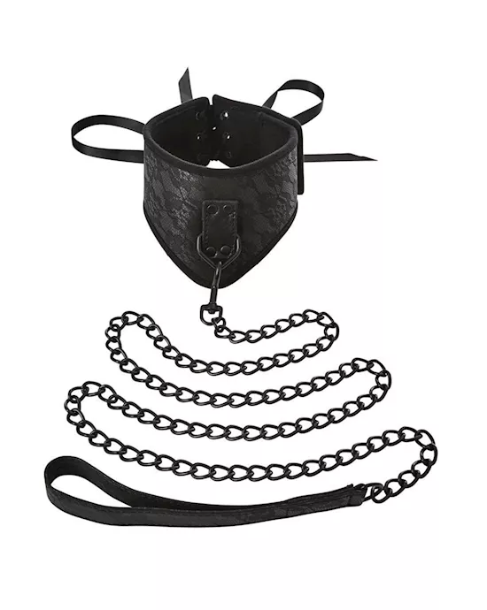 Sportsheets Lace Posture Collar and Leash