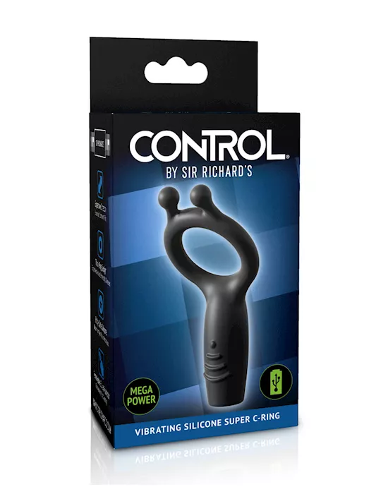 Control By Sir Richard Vibrating Silicone Super C-ring