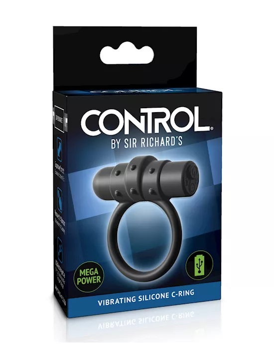 Control by Sir Richards Vibrating Silicone C-Ring