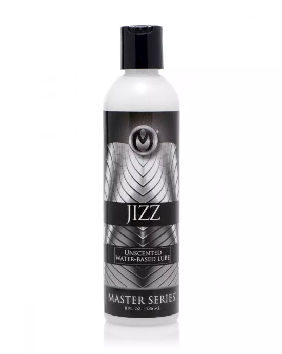 Jizz Unscented Water-Based Lube, 8oz