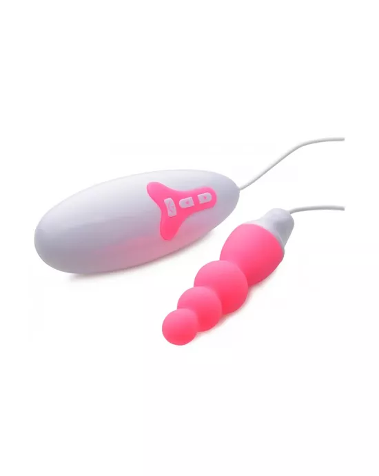 Bubble Blast Beaded Vibrating Egg