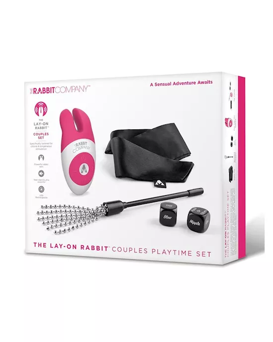 The Rabbit Company  LayOn Rabbit Couples Playtime Set