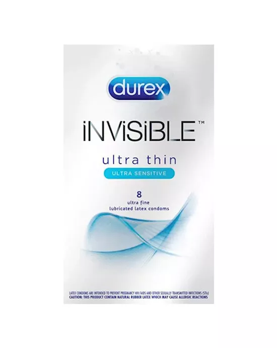 Durex Invisible Condoms 8 Pack