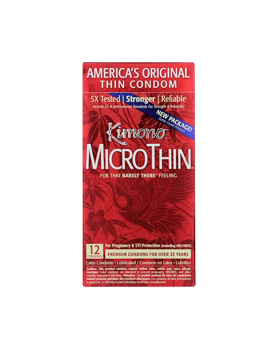 Kimono Microthin Ultra Thin - 12 Pack