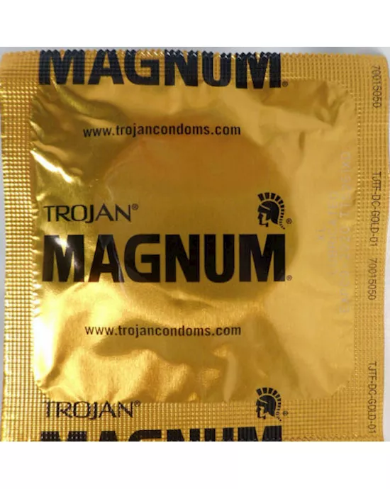 Trojan Magnum Condoms - Bulk 