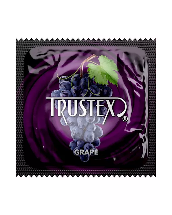 Trustex Grape Flavoured Condoms  3 Pack