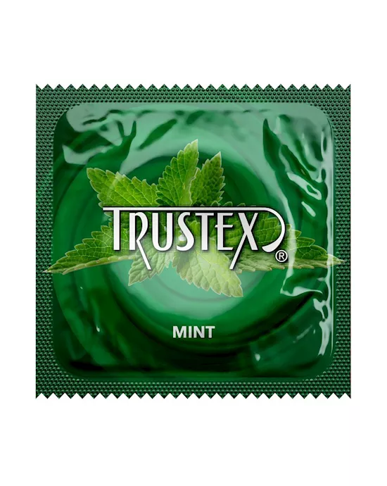 Trustex Mint Flavored Condoms  3 Pack