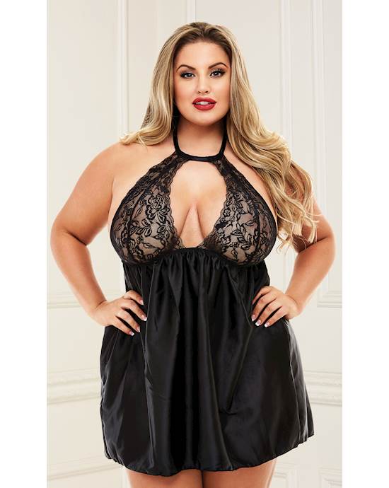 Sexy Lace Babydoll Set