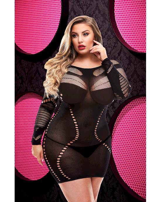 Long Sleeve Mini Dress