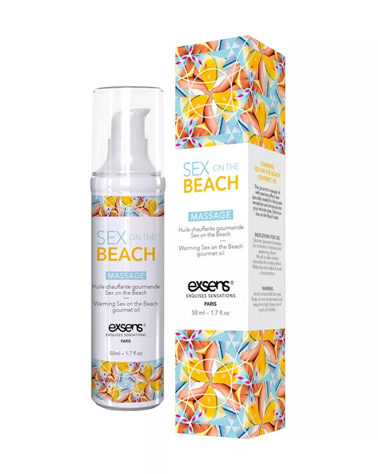 Warming gourmet massage oil SEX ON THE BEACH