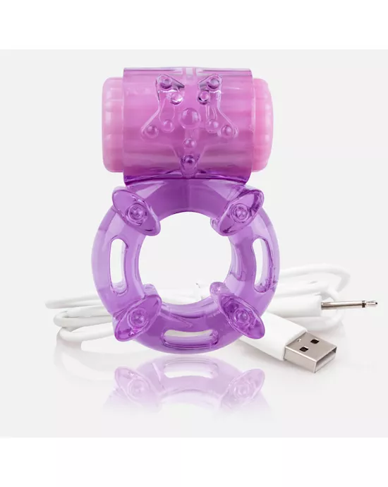 Charged Big O Vibrating Cock Ring