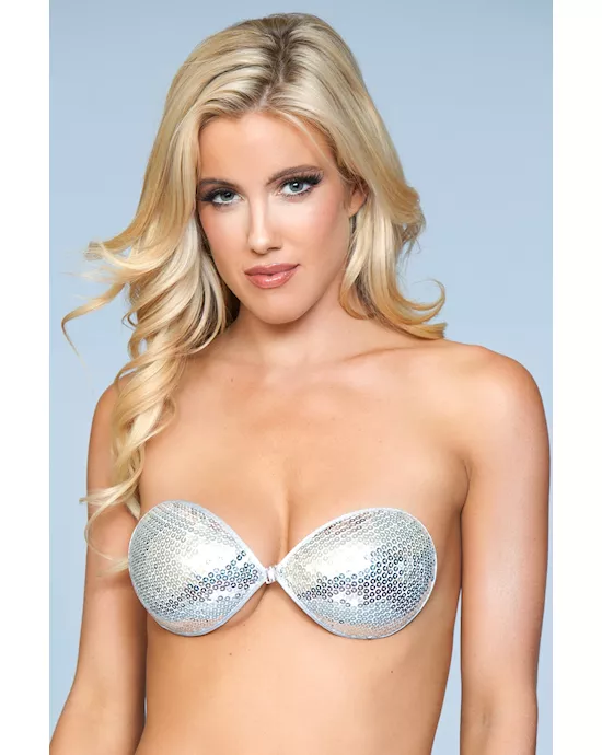 Strapless Sheen Low Bra