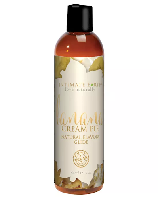 Intimate Earth Natural Flavours Glide - Banana Cream Pie
