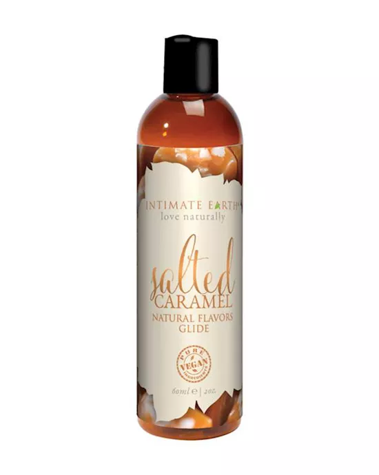 Intimate Earth Natural Flavours Glide - Salted Caramel