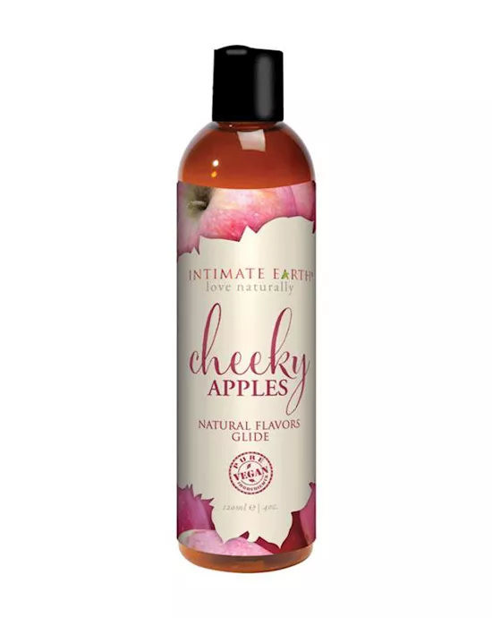 Intimate Earth Natural Flavours Glide - Apple