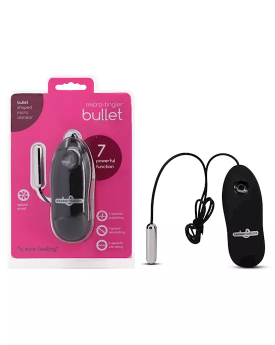 Seven Creations Micro Tingler Short Vibrating Bullet