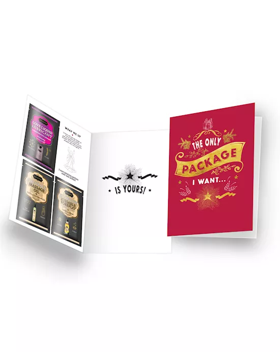 Naughty Notes Greeting Card The Only Package I Want