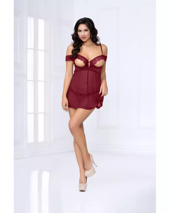 Femme Fatale Babydoll Set - Small