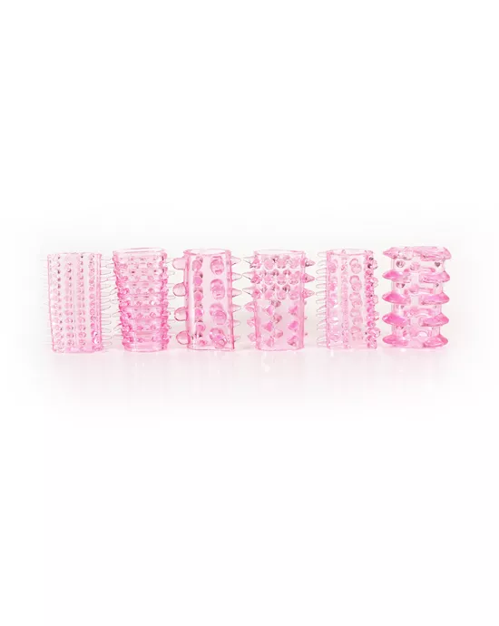 6 pack of cock sleeves