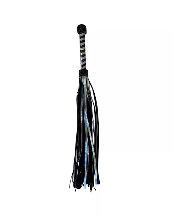 Shiny Leather and Suede Flogger