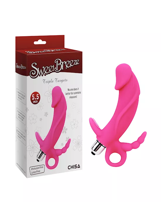 Triple Targets Anal Vibrator
