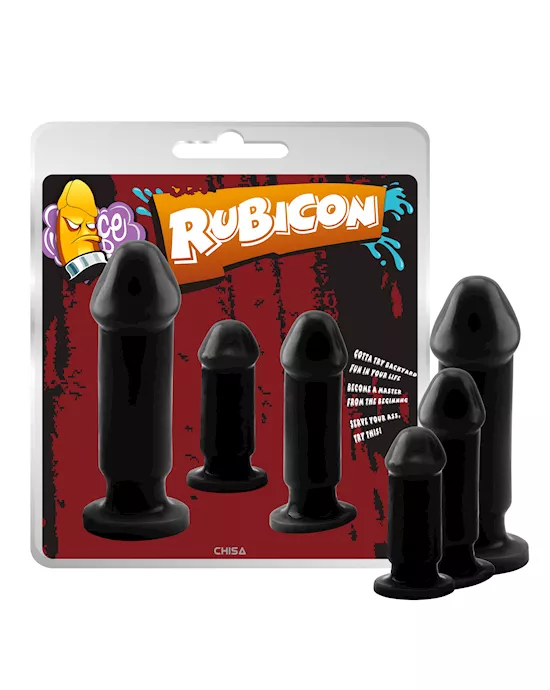 Evil Dark Dildo Kit - 3 Set