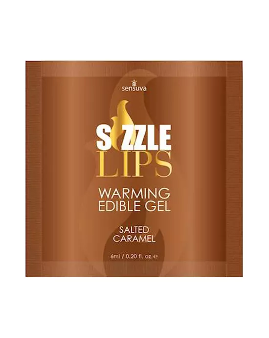Sizzle Lips Warming Gel  - Caramel