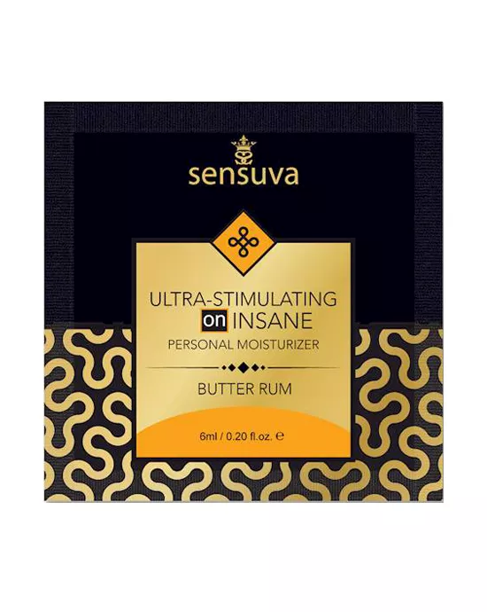 Ultra-Stimulating On Insane Personal Moisturiser  - Butter Rum