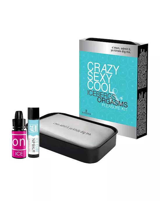 Crazy Sexy Cool Icebergs & Orgasms Cooling Arousal Pleasure Kit
