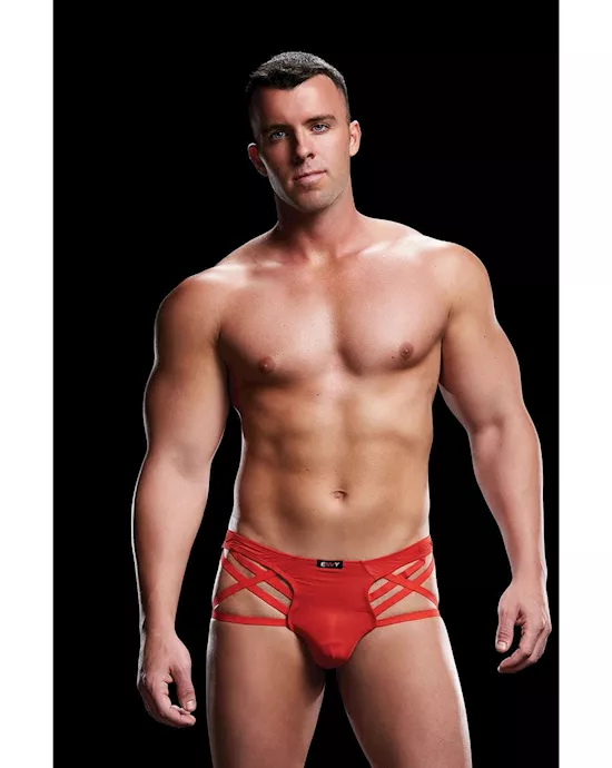 Envy Low Rise Thong With Straps