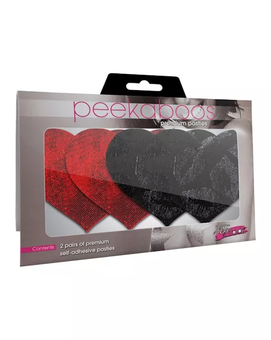 Stolen Kisses Hearts Pasties