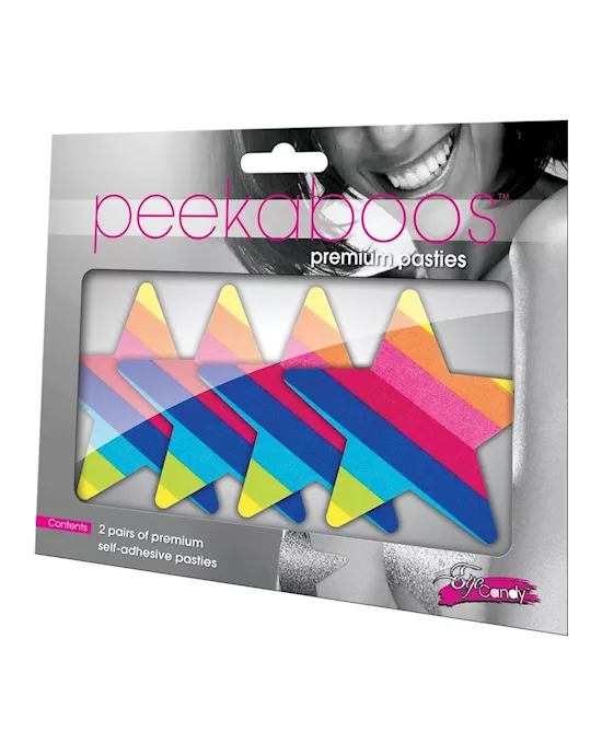 Rainbow Starz Pasties