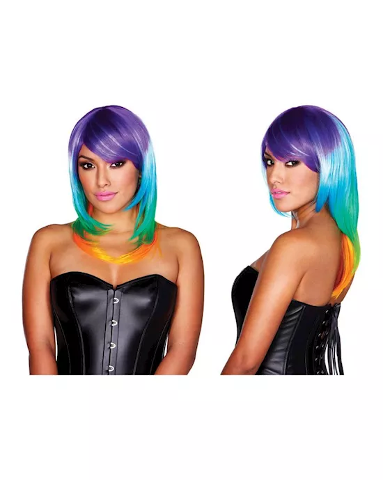 Rainbow Wig