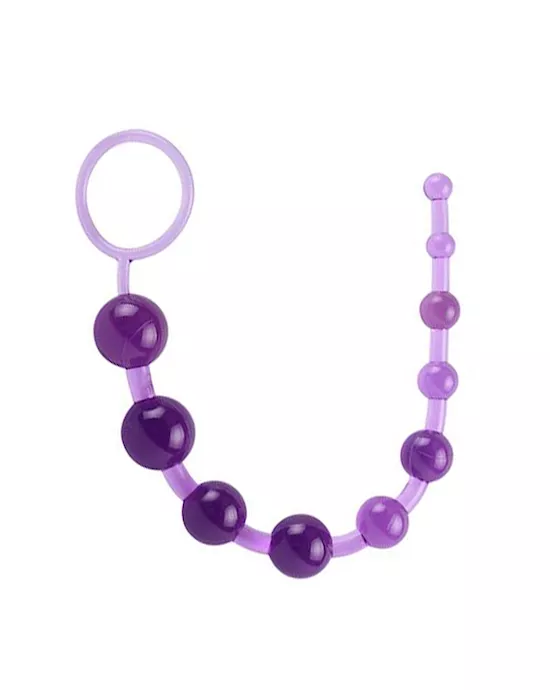Sassy Anal Beads - 10 Inch