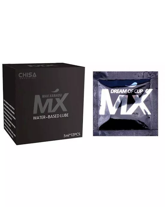 MX Water-Based Lube 5ml 12 Pack