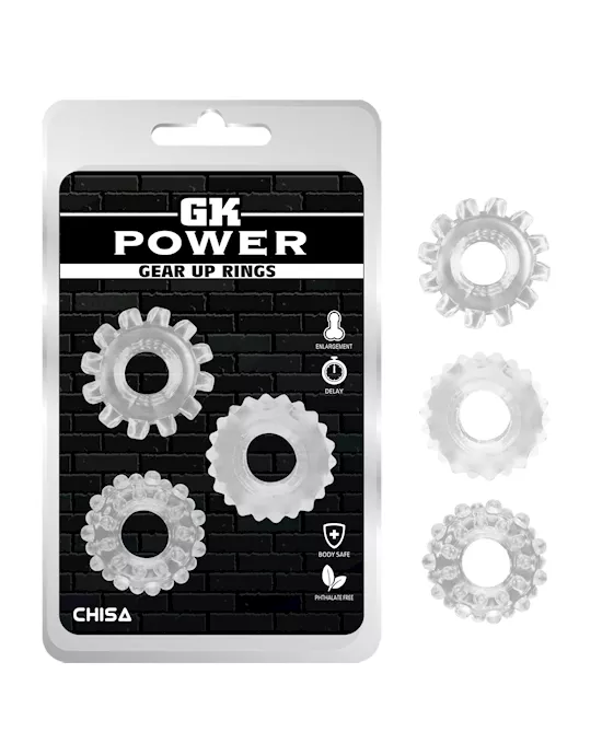Gear Up Cock Ring Set
