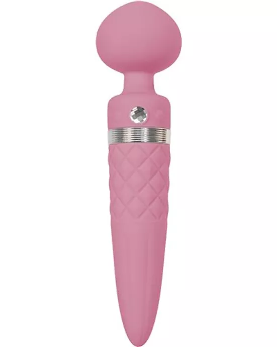 Sultry Dual Action Wand Vibrator