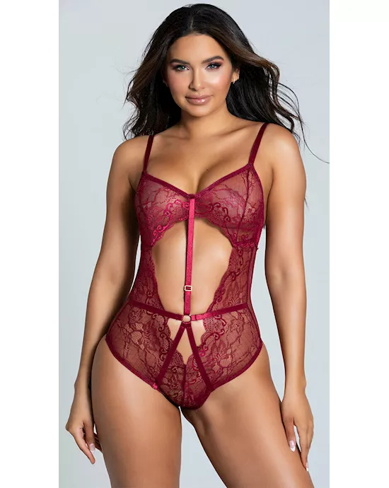 Lace and Mesh Teddy