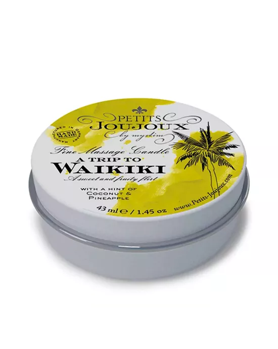 Petits JouJoux A Trip to Waikiki Massage Candle - Refill (5pcs) - 43ml