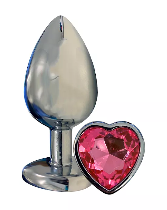 Gleaming Gem Metal Butt Plug