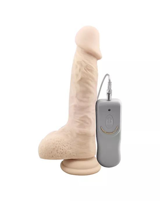 Rough Vibrating Suction Cup Dildo